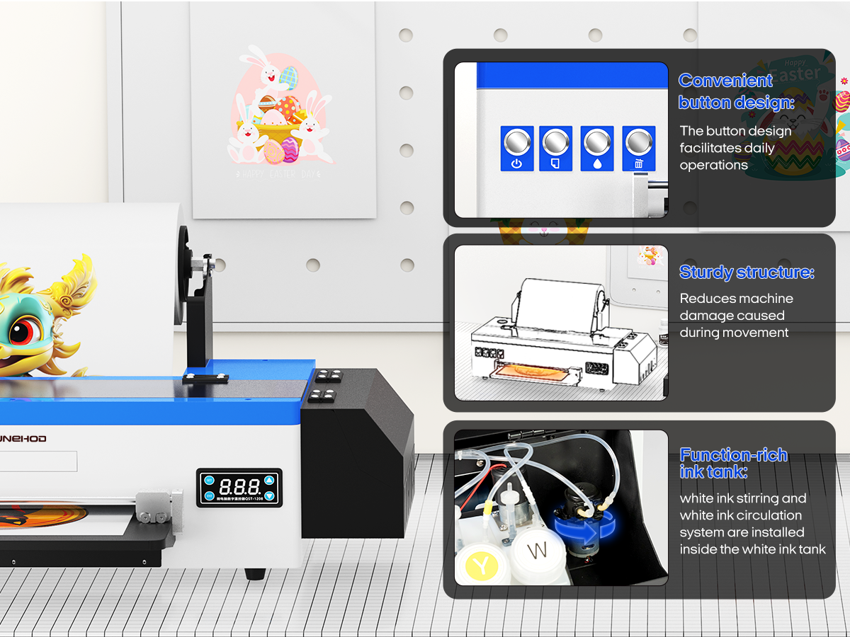 13" L1800 A3 DTF Printer + Oven