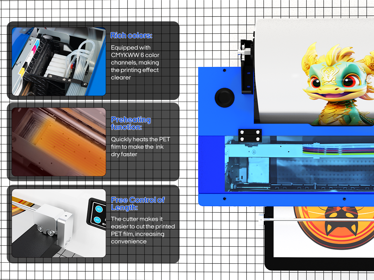 13" A3 L1800 DTF Printer +Oven Black Friday Special Bundle