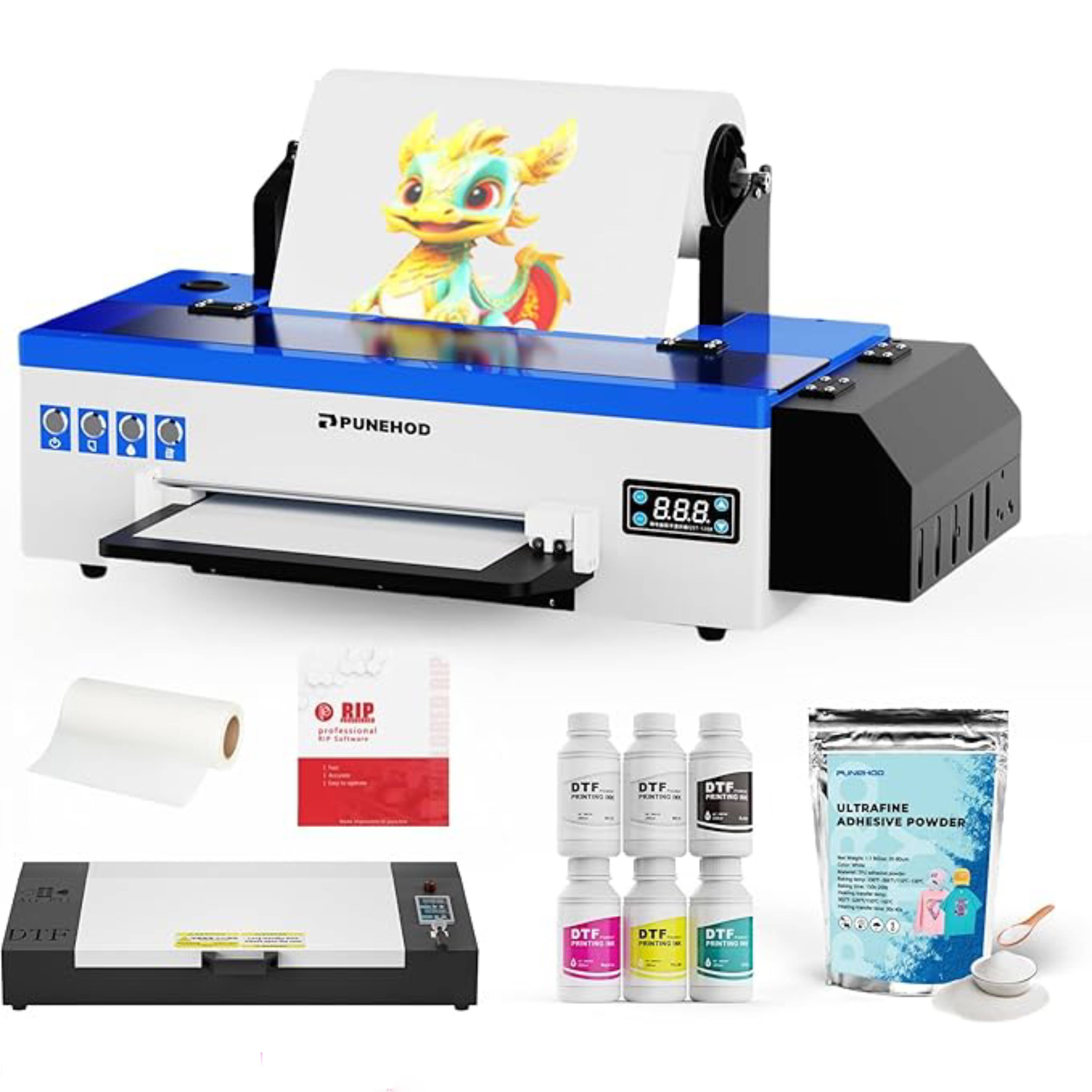 13" L1800 A3 DTF Printer + Oven