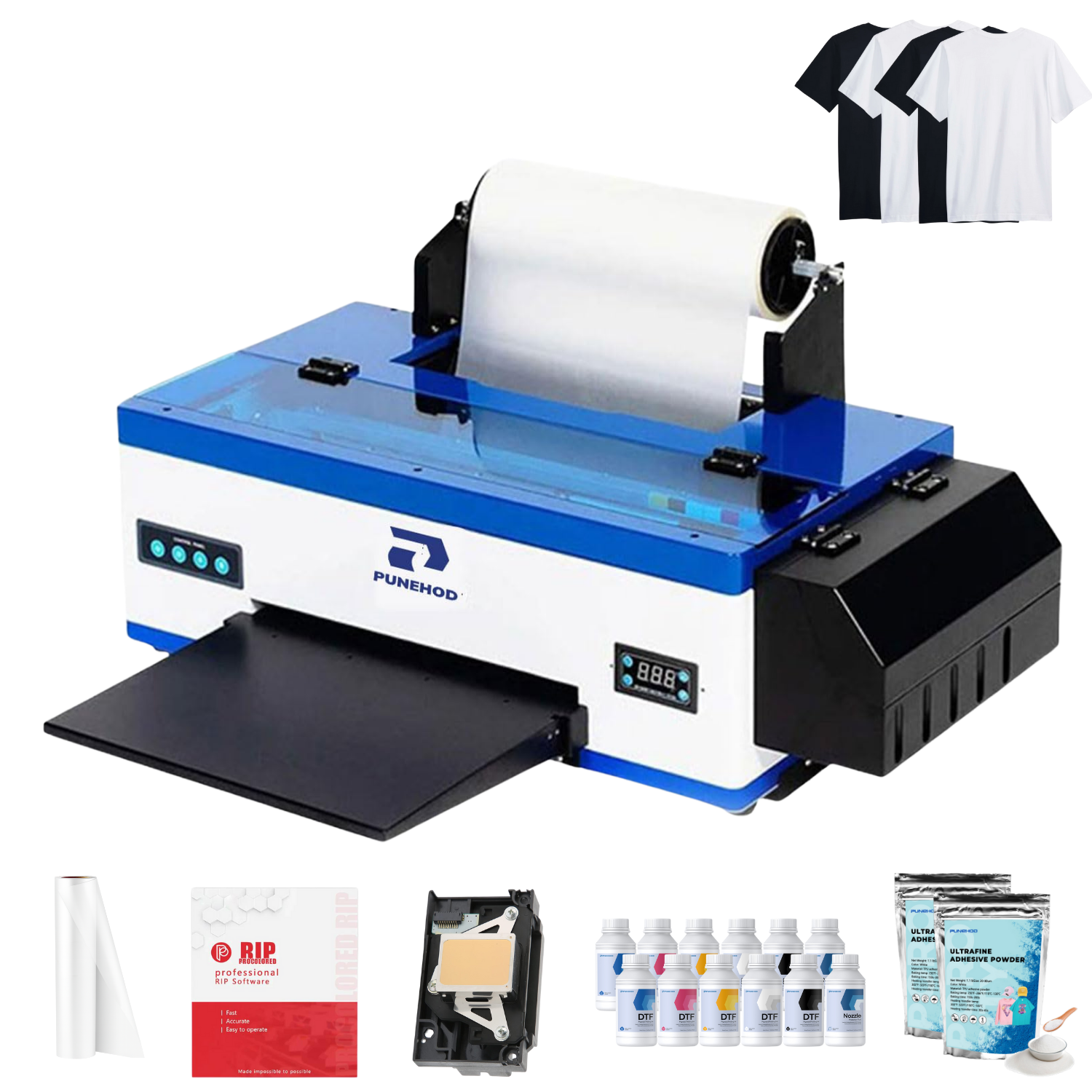 13" A3 R1390 DTF Printer Black Friday Special Bundle