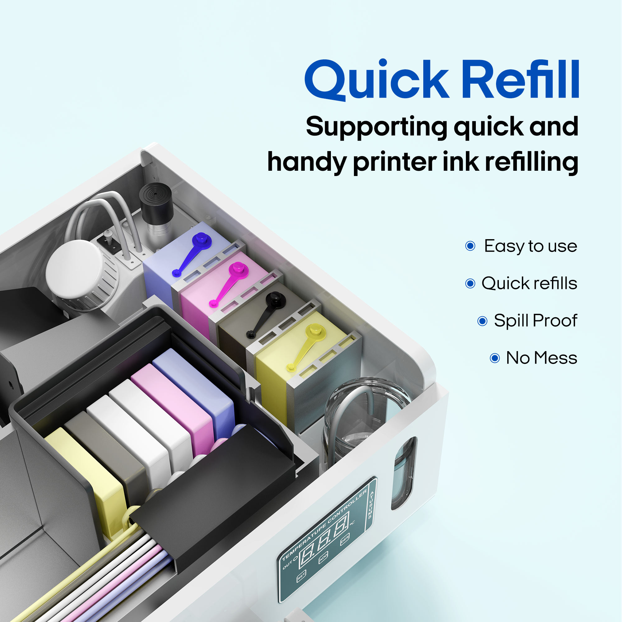Tinta para transferencia directa de película Punehod (500 ml) 