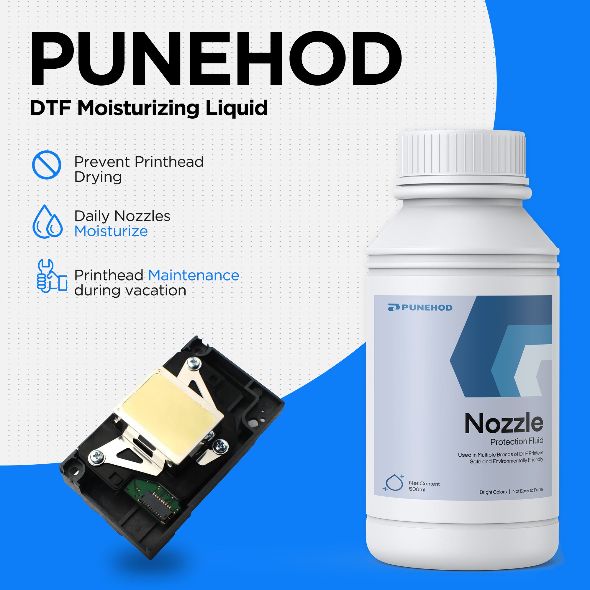 Punehod DTF Ink 500ml DTF Ink Combo
